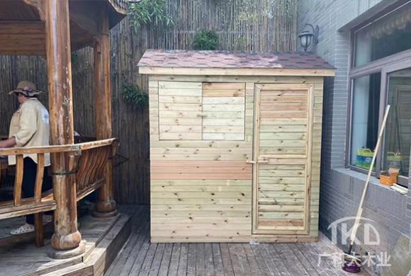北京防腐木工具房制作